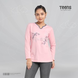 Teens Girls Premium Full Sleeve Tshirt - Shining - Full Sleeve T-shirt | SALT