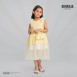 Girls Premium Frock - Yellina - Frock | SALT
