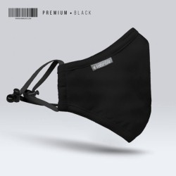 Anti dust & Anti Pollen Cotton Face Mask (Black) - Anti dust & Anti Pollen Mask | SALT