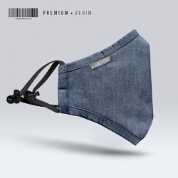 Anti dust & Anti Pollen Cotton Face Mask (Denim) - Anti dust & Anti Pollen Mask | SALT