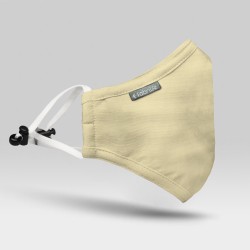 Premium Cotton Face Mask (Cream) - Professional 7 Layer Mask | SALT