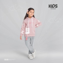 Kid Girls Premium Hoodie - Feline - Hoodie | SALT