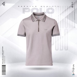 Mens Premium Platinum Polo - Virello - Cut & Stitch | SALT