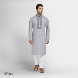 Mens Premium Panjabi - Aswad - Panjabi | SALT