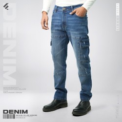 Mens Denim Cargo Pant  - IronThread - Jeans | SALT