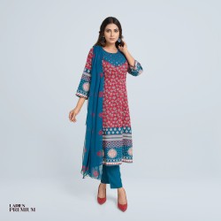 Womens Premium Salwar Kameez [3pcs] - Rozena - 3pc Salwar Kameez | SALT