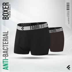 Mens Premium Antibacterial Boxer Brief Combo (Black, Chocolate) - Boxer Brief | SALT