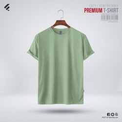 Mens Premium Blank T-shirt - Ice Berg Green - Blank | SALT