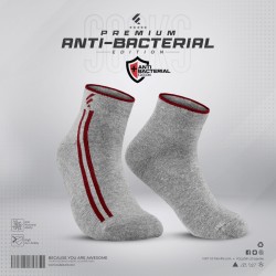 Premium Antibacterial Socks - Falcon (Gray Melange) - Urban | SALT
