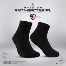 Premium Antibacterial Socks - Black - Classic | SALT