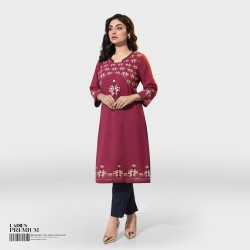 Women Premium Kurti -Mrinmaya - Kurti Tunic And Tops | SALT