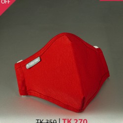 Premium Cotton Face Mask (Red) - Professional 7 Layer Mask | SALT