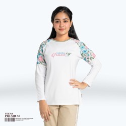 Teens Premium Full Sleeve Tshirt - Charming Grace - Full Sleeve T-shirt | SALT