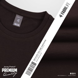 Mens Premium Blank T-shirt -Chocolate - Blank | SALT