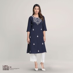 Womens Premium Kurti - Elizarna - Kurti Tunic And Tops | SALT