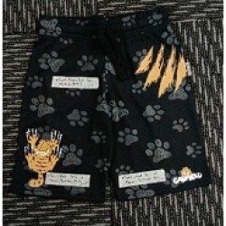 Kids Premium Cotton Shorts - Wild Paws - Design Shorts | SALT