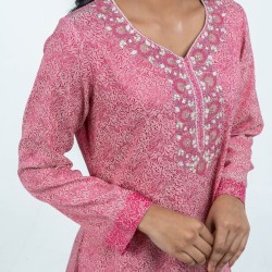 Womens Premium Kurti - Zinnia - Kurti | SALT