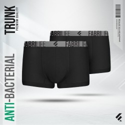 Mens Premium Antibacterial Trunk Combo - (Black 2 pcs) - Trunk | SALT